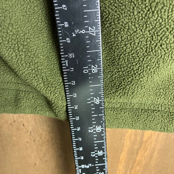 Zero Foxtrot Men Vest Green Fleece Full Zip Gilet Utility Outdoors Polyester 2XL - Picture 9 of 12